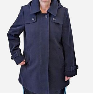 Chadwicks Dark Blue Pea Coat